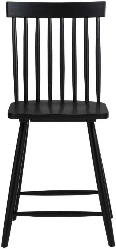 Coaster® Andrews Black 2-piece Counter Height Dining Side Chair Set-4