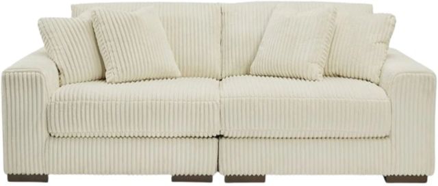 Signature Design by Ashley® Lindyn 2-Piece Ivory Sectional Sofa-0
