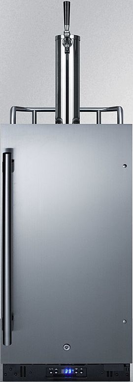 Summit® 2.9 Cu. Ft. Stainless Steel Wine Cooler-0