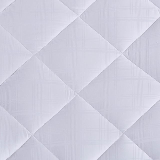 Olliix by Madison Park White California King 525 Thread Count Cotton Rich Down Alternative Mattress Pad-2