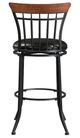 Homelegance® Ira Black Pub Swivel Chair-4