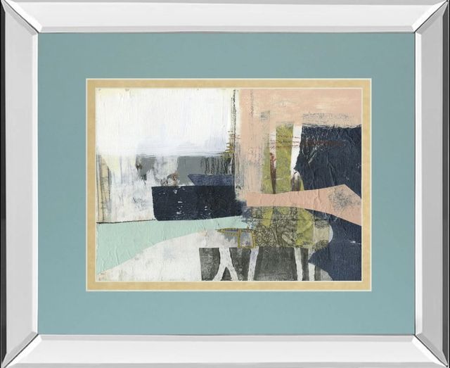 Classy Art Pieces II by Jennifer Goldberger Mirror Framed Wall Art-0