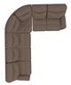 La-Z-Boy® James Mocha Reclining Sectional with Custom Layout Options-3
