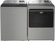 Maytag® Pet Pro Classic Silver Top Load Washer & Gas Dryer Laundry Pair-0