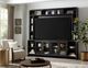 aspenhome® Quincy Vintage Black 97" Console and Hutch-1