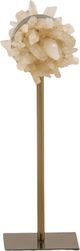 Dovetail Furniture Norbert Antique Brass/Natural Large Sculpture-2