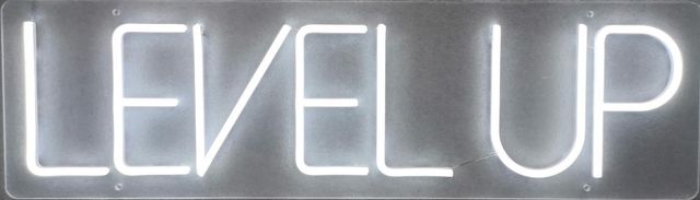 Classy Living Enlightened Level Up Neon Sign-0