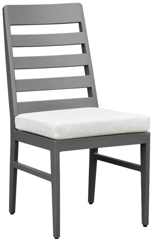 Intercon Navarro 7-Piece Mocha Aluminum/Fabric Outdoor Dining Table Set with Chairs-3