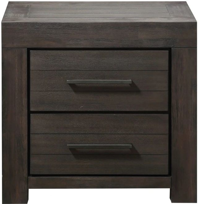 Modus Furniture Heath Basalt Gray Nightstand-2