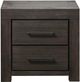 Modus Furniture Heath Basalt Gray Nightstand-2
