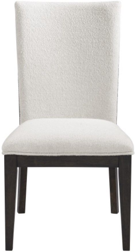 Emerald Home Sutton Place Brown/Creamy White Upholstered Dining Side Chair-3