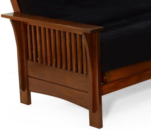 Night & Day Furniture™ Autumn Black Walnut Queen Nesting Futon-1