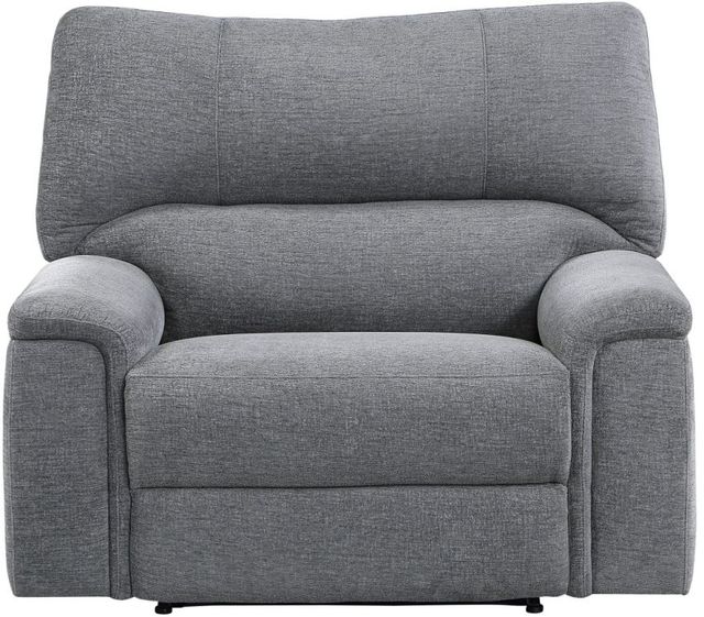 Homelegance® Dickinson Charcoal Reclining Chair-1