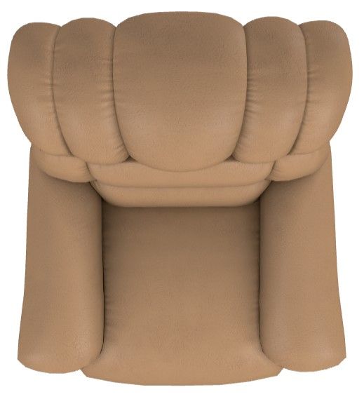 La-Z-Boy® Randell Fawn Power Rocking Recliner with Headrest and Lumbar-4