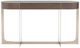 Fairfield® Goddard Smoked Stone Console Table with Champagne Base-3