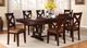 Winners Only® Java Brown Trestle Dining Table-1