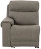 Signature Design by Ashley® Starbot 5-Piece Fossil Power Reclining Sectional Sofa with Consoles-1