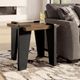 Signature Design by Ashley® Weathermore Black/Brown Square End Table-1