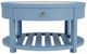 Riverside Furniture Rosalie Cabana Blue Round Cocktail Table-1