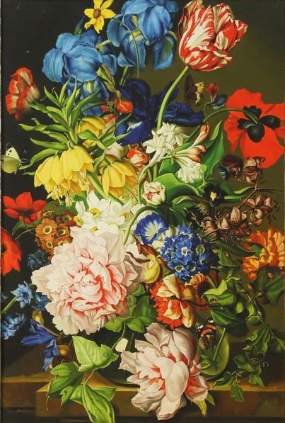 Stylecraft Traditional Floral 29"W Wall Art-1