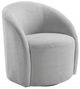 Homelegance® Dalhart Light Gray Swivel Chair-0