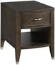 Hammary® Tesha Brown Rectangular Charging Chairside Table-0