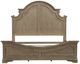 Liberty Furniture Magnolia Manor Weathered Bisque King Panel Bed-2