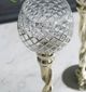A & B Home Rizzo 3-Piece Gold Candle Holders Set-2