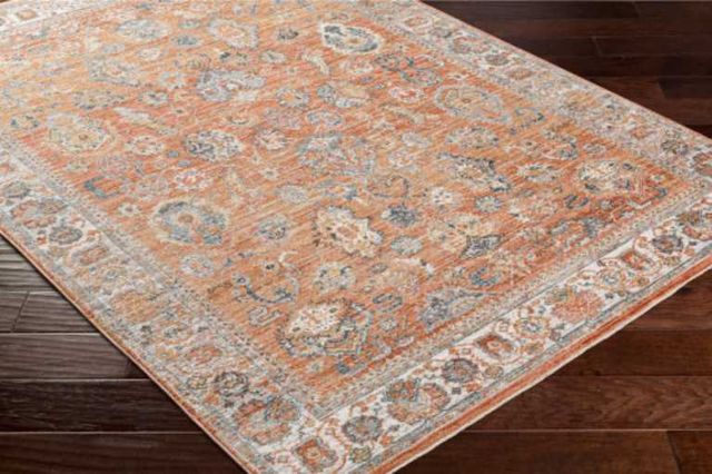 Surya Carlisle Brick Red 4'x6' Area Rug-2
