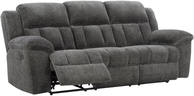 Signature Design by Ashley® Frohn Graphite Reclining Sofa-4
