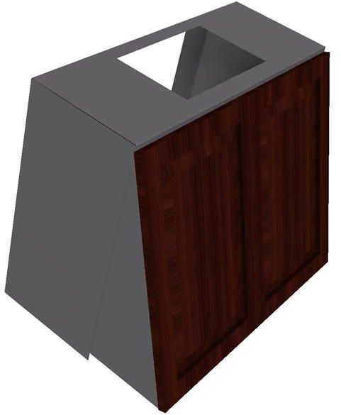 Vent-A-Hood® 30" Gunsmoke Tilt-Out Wall Mounted Range Hood-1
