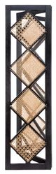 Sagebrook Home 72"Height Wood Cane Wall Divider-1