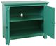 Jofran Inc. Isabella Aqua 38" Mirrored Accent Cabinet-3