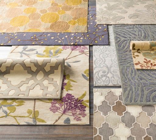 Surya Ameila Multi Floral 2'x3' Throw Rug-3