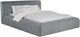 Coaster® Wilshire Gray Eastern King Upholstered Panel Bed-0