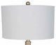 Lamps Per Se White with Gold Glitter Table Lamp-1