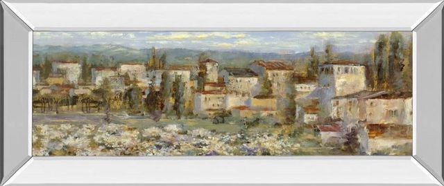 Classy Art Provencal Village II - Detail II by Longo Wall Art-0