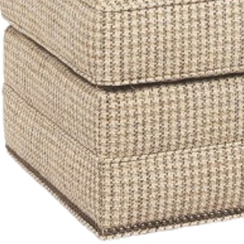 Smith Brothers Customizable 530 Ottoman with Casters-1