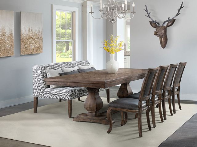 Gramercy Dining Set, Dining Sofa Free!-1