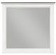 Mazin Furniture Chesterton Antique White/Dark Brown Mirror-0