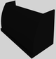 Vent-A-Hood® 54" Black Wall Mounted Range Hood-5