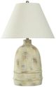 StyleCraft Almond Latte/White Table Lamp-0