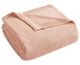 Olliix by INK+IVY Bree Knit Coral 50" x 60" Throw-0
