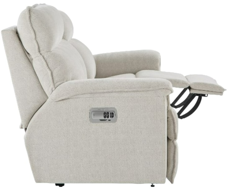 【Arl Dainarygee】31 6 La-Z-Boy® Jay Oatmeal Power Reclining Sofa with Headrest