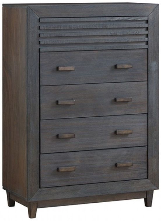 Furniture of America® Griffin Charcoal Brown Chest-0