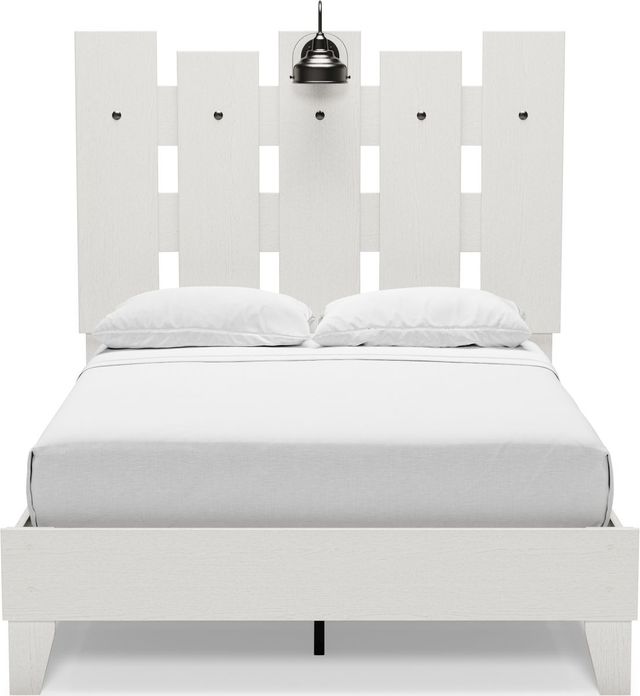 Signature Design by Ashley® Vaibryn White Full Panel Headboard-4