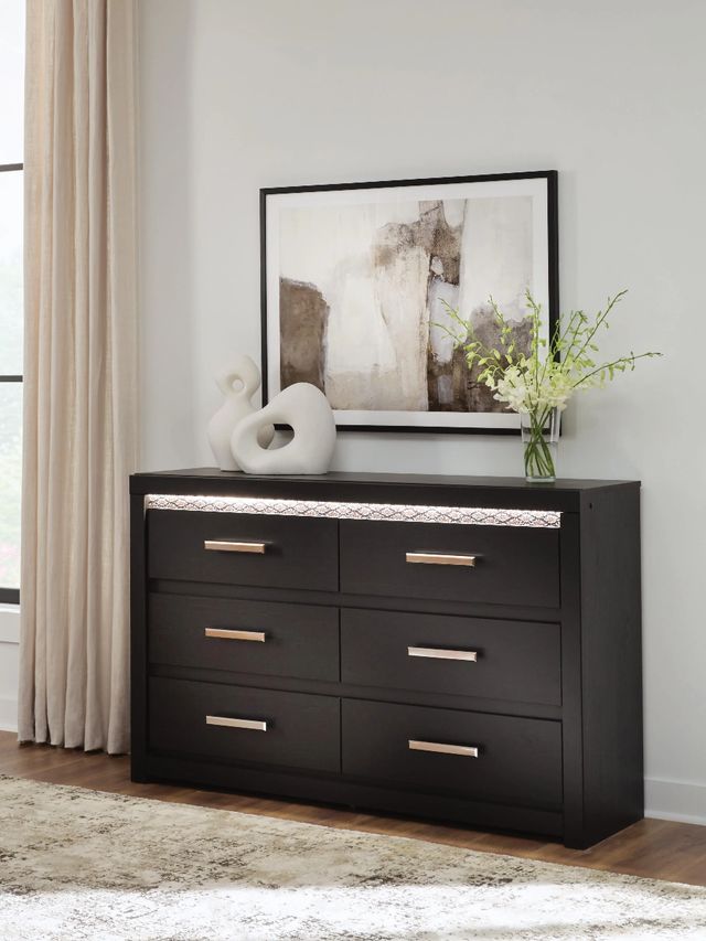Signature Design by Ashley® Shoralli Black Dresser-1