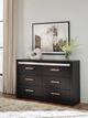 Signature Design by Ashley® Shoralli Black Dresser-1