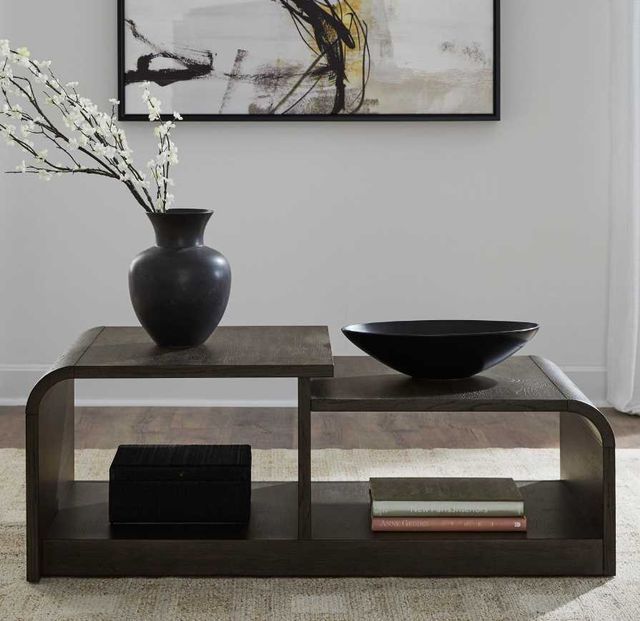 Liberty Furniture Perspectives Espresso Cocktail Table-1