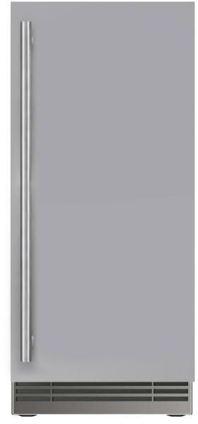 U-Line®  Home Collection 15" 2.8 Cu. Ft. Stainless Steel Refrigerator with Solid Door-0
